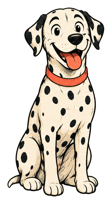 Domino, dalmatian